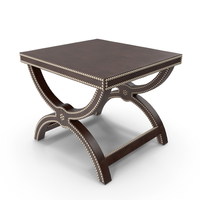ALEXANDRE STOOL (BROWN) PNG & PSD Images