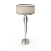 Allegretto Silver Table Lamp PNG & PSD Images