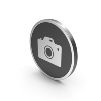 Silver Icon Photo Camera PNG & PSD Images