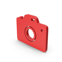 Symbol Photo Camera Red PNG & PSD Images