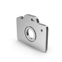 Symbol Photo Camera Silver PNG & PSD Images