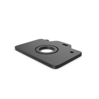 Black Symbol Photo Camera PNG & PSD Images