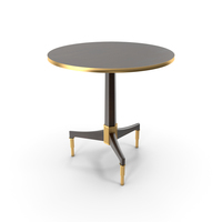 Baker Furniture Newel Side Table PNG & PSD Images