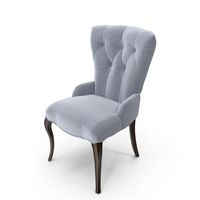 Baker Furniture TUFTED CHAIR 3494 PNG & PSD Images