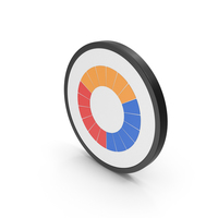 Icon Pie Chart Colored PNG & PSD Images