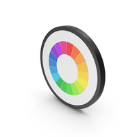 Icon Pie Chart Rainbow PNG & PSD Images