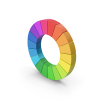 Symbol Pie Chart Rainbow PNG & PSD Images