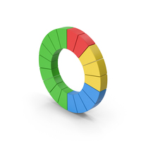 Symbol Pie Chart Colored PNG & PSD Images