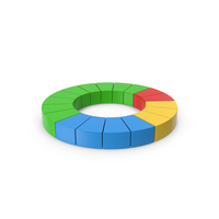 Pie Chart Colored PNG & PSD Images