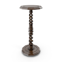 Barley Twist Martini Table PNG & PSD Images