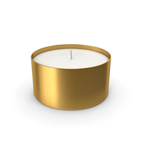 Candle With Cup Gold PNG & PSD Images