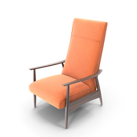Recliner  Armchair by Milo Baughman PNG & PSD Images