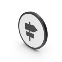 Icon Road Sign Post PNG & PSD Images