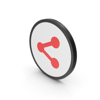 Icon Share Button Red PNG & PSD Images