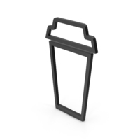 Symbol To Go Coffee Cup Black PNG & PSD Images