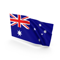 Australia Waving Flag PNG & PSD Images