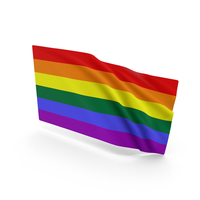 LGBT Gay Pride Waving Flag PNG & PSD Images
