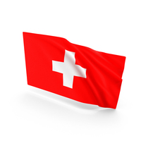 Switzerland Waving Flag PNG & PSD Images