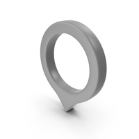 Location Sign Grey PNG & PSD Images