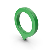 Location Sign Green PNG & PSD Images