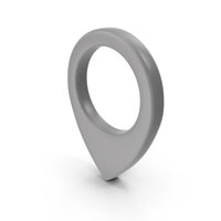 Location Sign Grey PNG & PSD Images