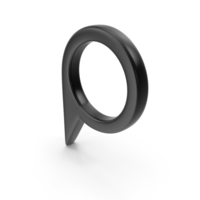 Location Sign Black PNG & PSD Images