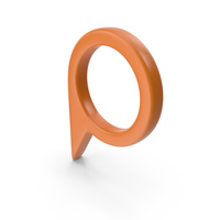 Location Sign Orange PNG & PSD Images