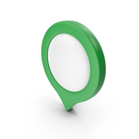 Location Sign Green PNG & PSD Images
