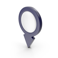 Location Sign Dark Blue PNG & PSD Images