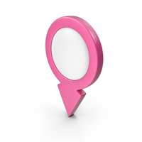 Location Sign Pink PNG & PSD Images