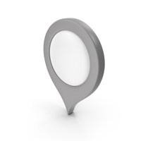 Location Sign Grey PNG & PSD Images