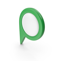 Location Sign Green PNG & PSD Images