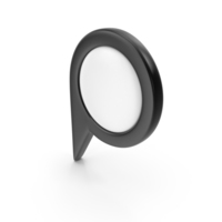 Location Sign Black PNG & PSD Images