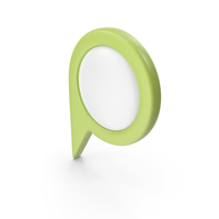Location Sign Light Green PNG & PSD Images