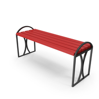 Bench Red PNG & PSD Images