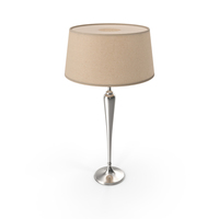 Connoisseur Nickel Lamp PNG & PSD Images