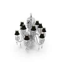 Duchess Large Chandelier With Cut Arms PNG & PSD Images