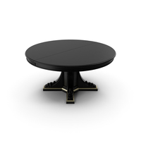 Empire Pedestal Table PNG & PSD Images