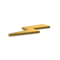 Gold Symbol Storm PNG & PSD Images