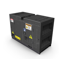 Power Generator Black Used PNG & PSD Images