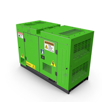 Power Generator Green Used PNG & PSD Images