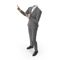 Presentation Suit Grey PNG & PSD Images