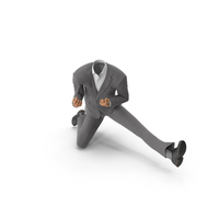 Success Happy Suit Grey PNG & PSD Images