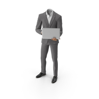 Notebook Suit Grey PNG & PSD Images