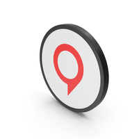 Red Icon Map Pin PNG & PSD Images