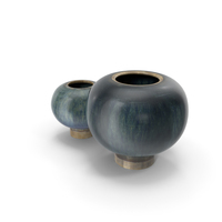 Tuttle Vases Set PNG & PSD Images
