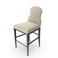 Page Tufted Bar Stool PNG & PSD Images