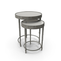 Living Room Accent Nesting Tables PNG & PSD Images