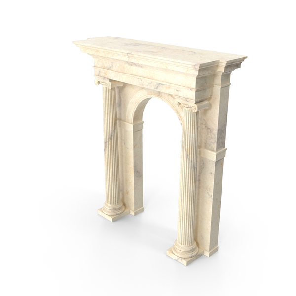 Classic Ionic Entrance PNG & PSD Images