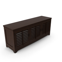 Pottery Barn - Andover Cabinet - Holstead Shutter Large Media Con... PNG & PSD Images